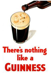 Рекламные плакаты Guinness