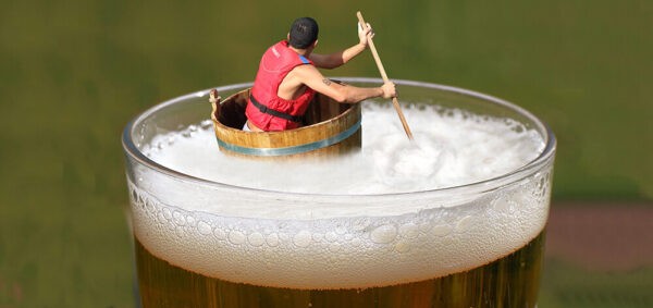 In beer
