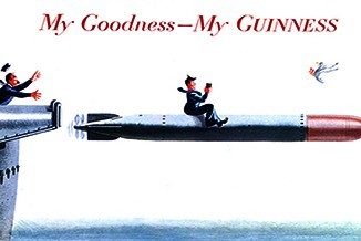Рекламные плакаты Guinness